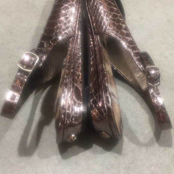 ❤️Sam Edelman metallic slingback flat size 7.5 - Picture 12 of 16